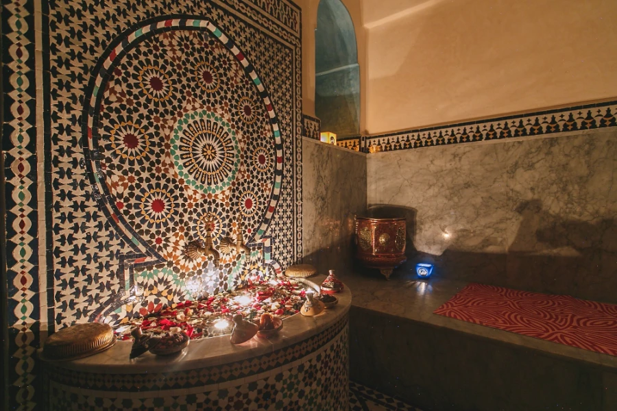 traditional hammam in Fez