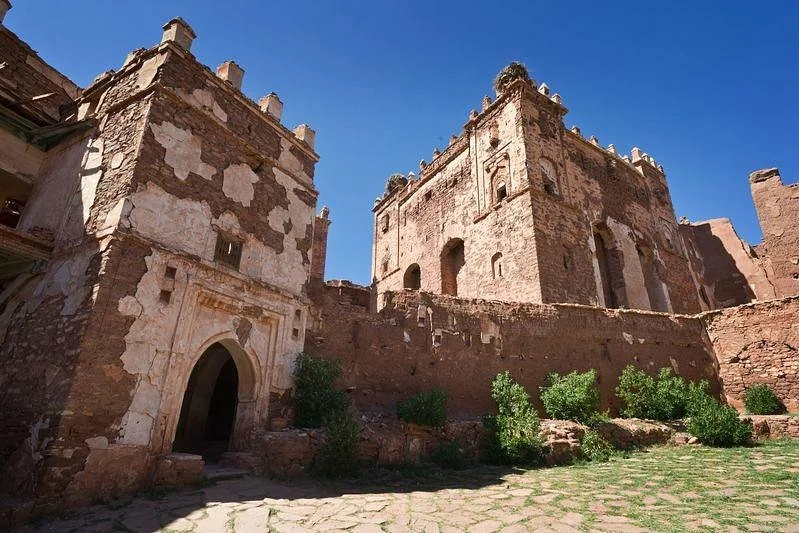 a kasbah in Morocco