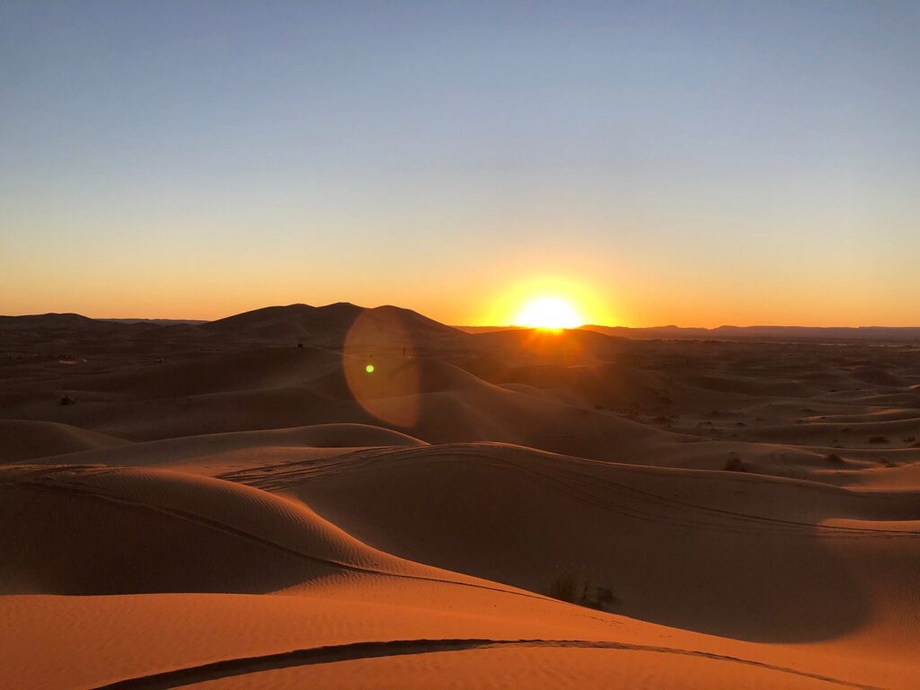 sahara desert sunset, Marrakech tours