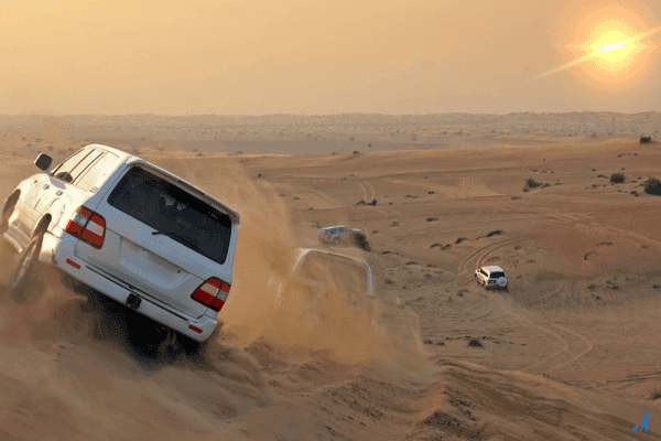 4*4 cars in Agafay desert