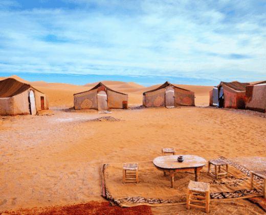 Amazigh hospitality in the dunes of Erg Chigaga