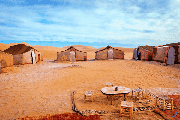 Amazigh hospitality in the dunes of Erg Chigaga