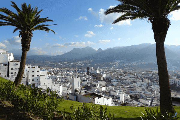 Tetouan city. North Morocco.